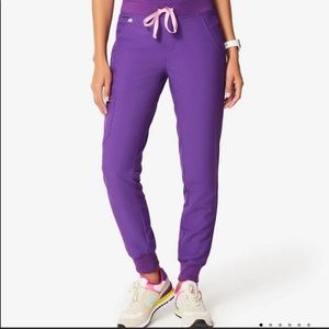 FIGS ULTRA VIOLET ZAMORA JOGGER SCRUB PANTS-NWT!🆕